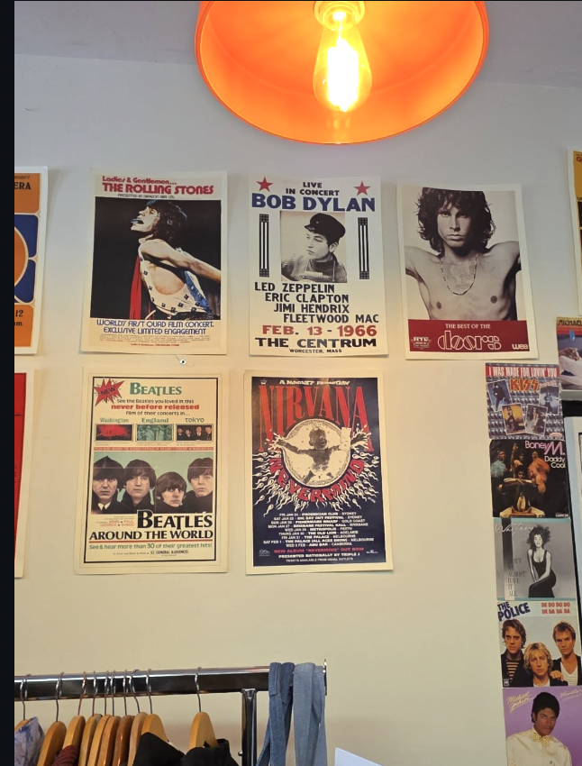 Ambiance de la boutique Frip & Joy